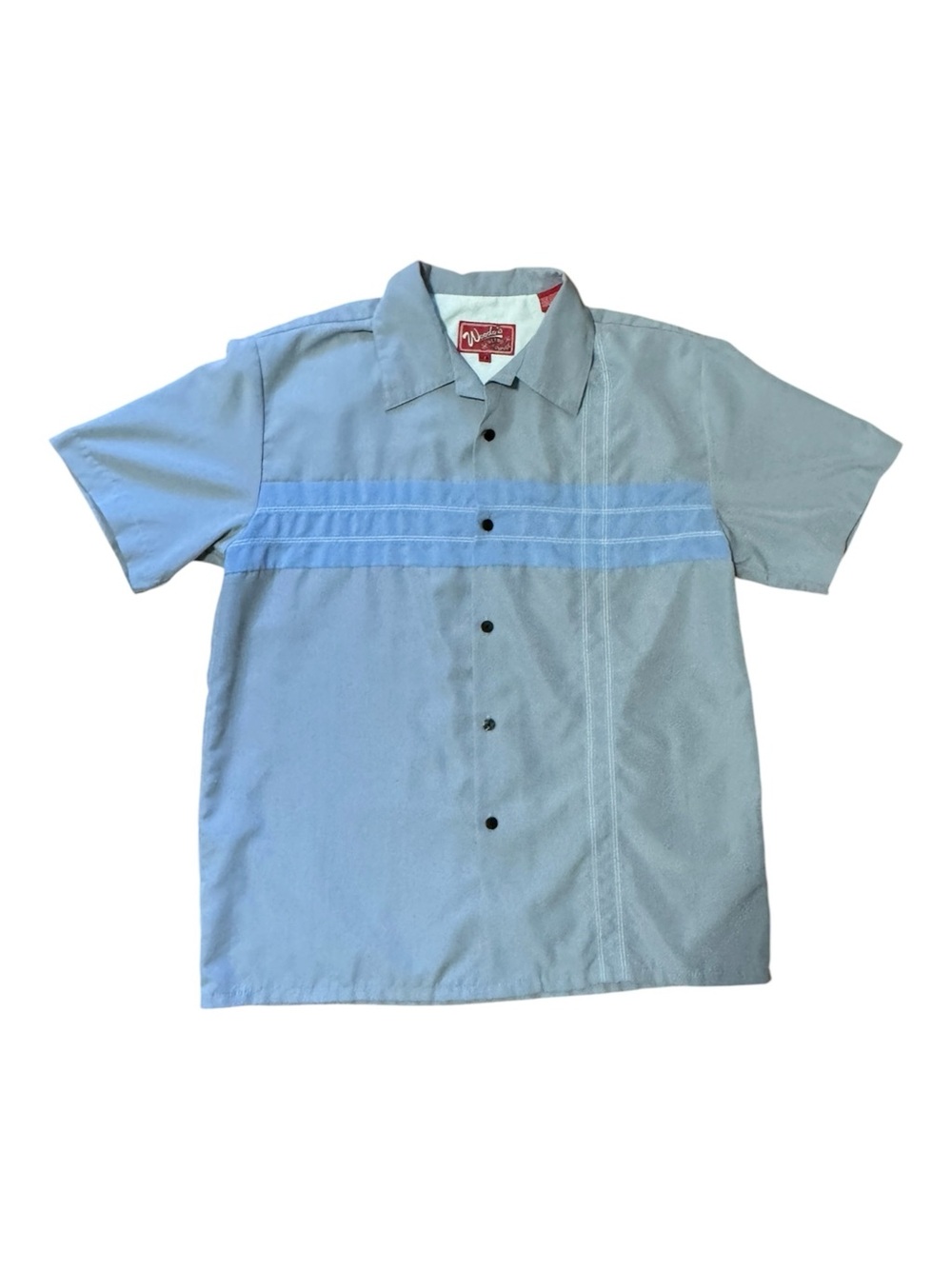 Woody’s Retro Lounge Short-Sleeve Camp Shirt